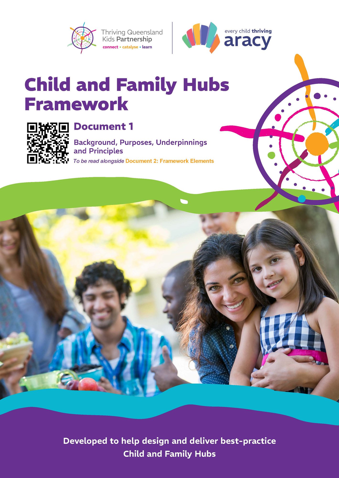 Cover_Child & Family Hubs Framework_Document 1