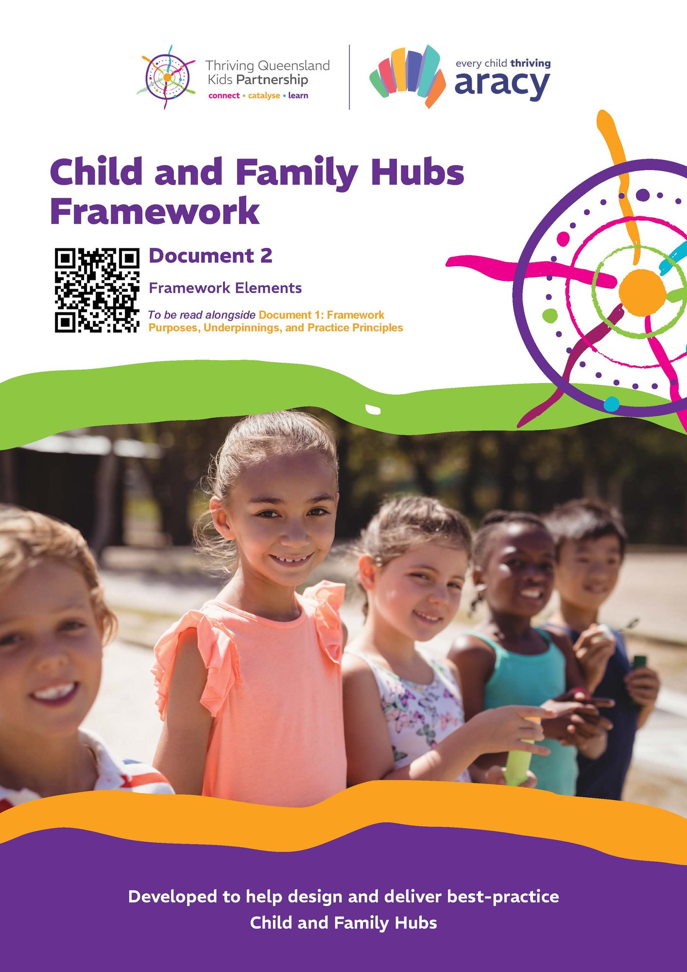Cover_Child & Family Hubs Framework_Document 2